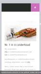 Mobile Screenshot of cvonderhoudscontracten.nl